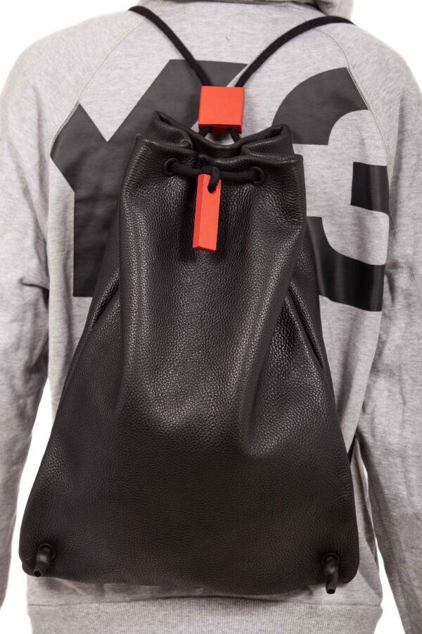 Cinzia Rossi - Black leather backpack