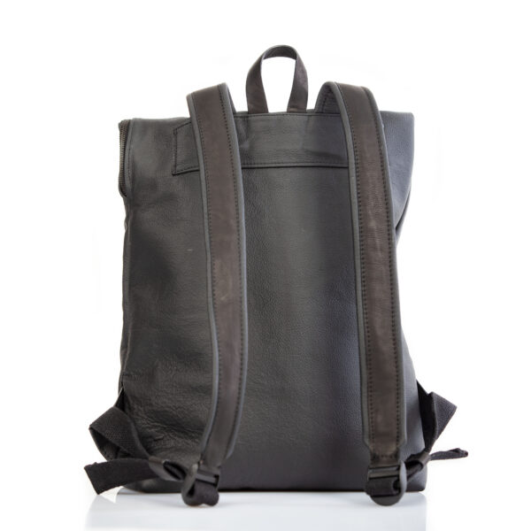 Black leather backpack - Cinzia Rossi