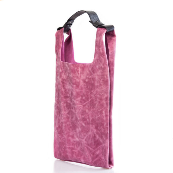 Tote-bag in pelle fucsia - Cinzia Rossi